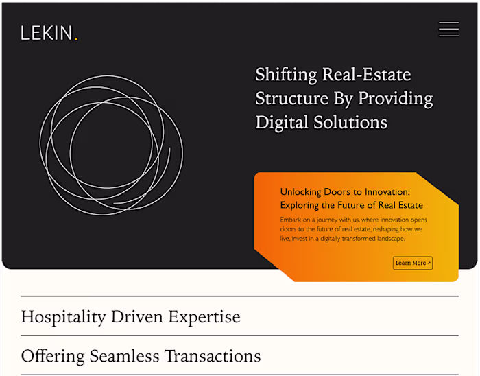 Real Estate Solutions | Web Design and Webflow Development