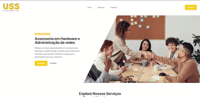 Responsive Web Application for Computer Services