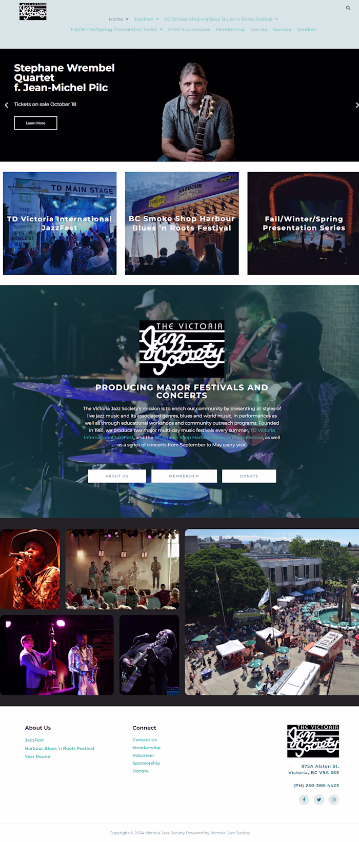 Non-Profit Website Redesign for Milestone Year (2024)