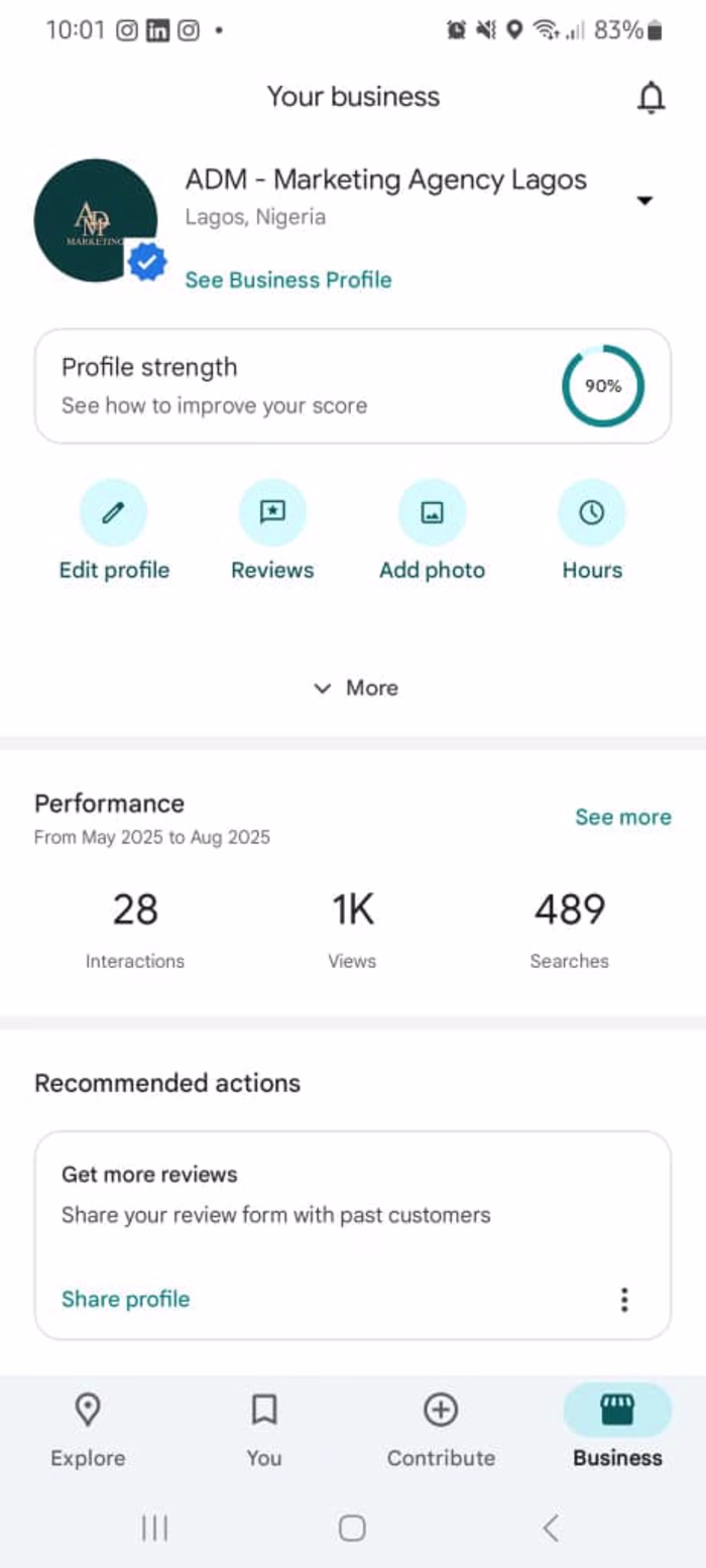 Local SEO Growth Strategy for ADM