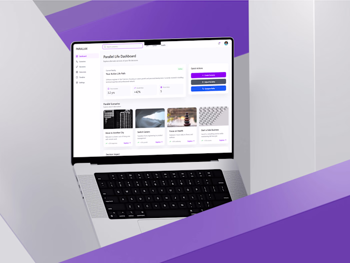 PARALLAX Decision Simulator Dashboard
