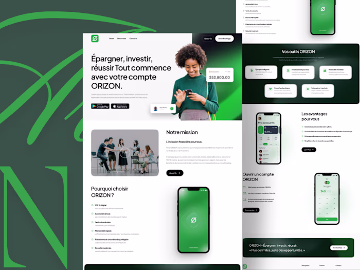 Orizone Website - Elementor - WordPress