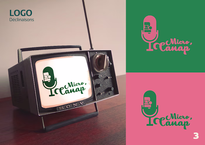 Micro Canap' - Brand Identity Design