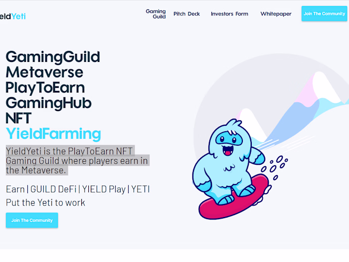 Yield Yeti - A Yield Farming App