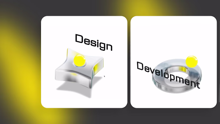 Codini.digital website Rive x Spline animation