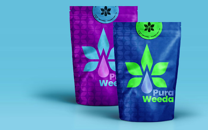 Pura Weeda Visual Identity :: Behance