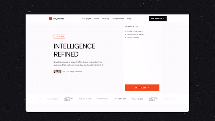 EON_Systems — Modern SaaS Template