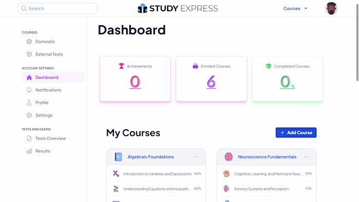 Study Express Education Platform