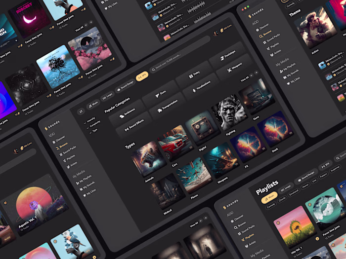 Sounds+: Empowering Audio Creators with Seamless Sound Discovery