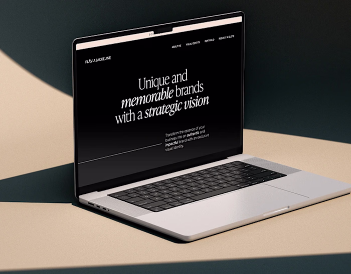 Flávia Jackeline - Website