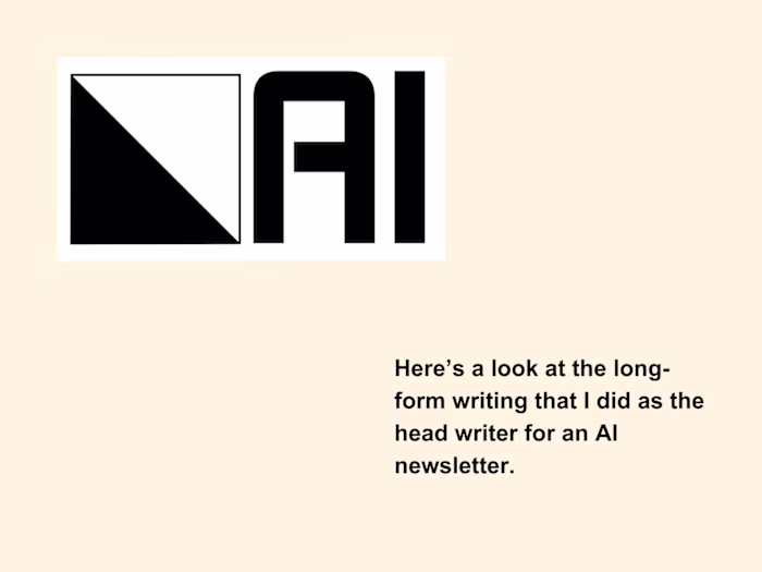 Newsletter Copy for Inclined.AI