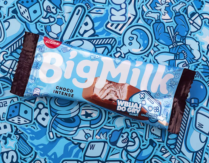 Big Milk promo packaging