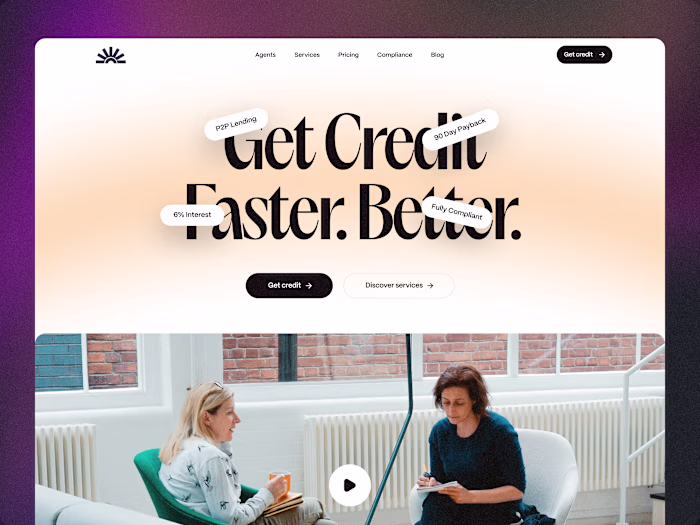 CreditCub (Framer Landing Page)