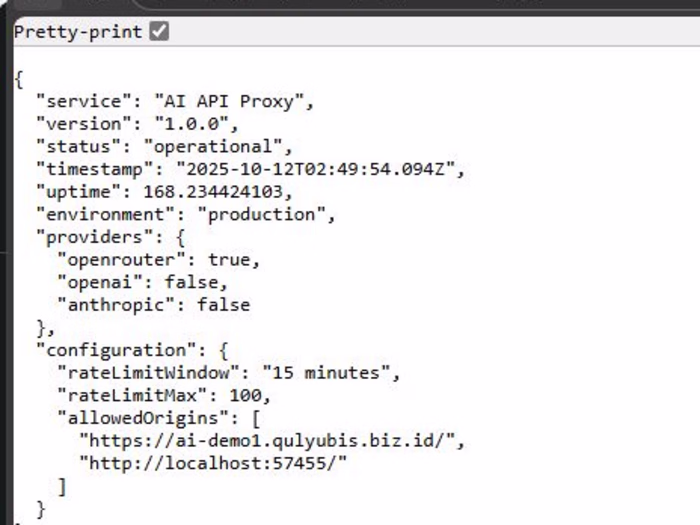 I’ve open-sourced AI API Proxy,