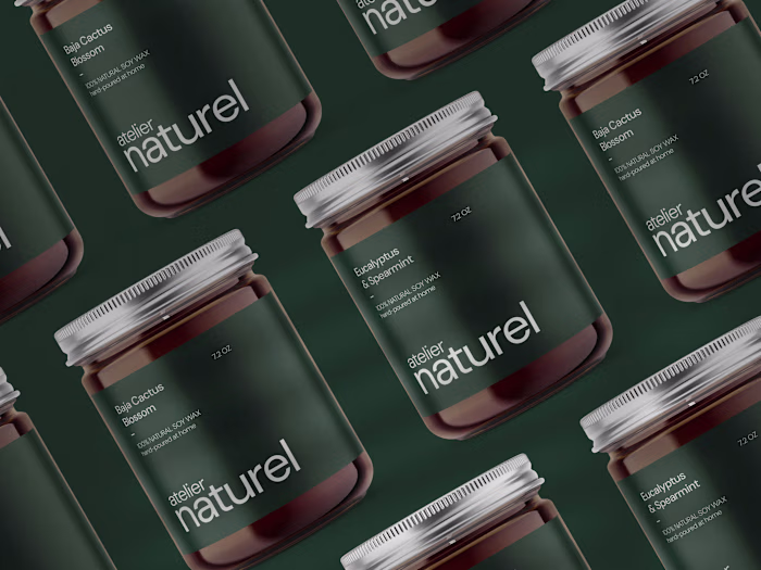 Atelier Naturel Visual Branding and Identity System