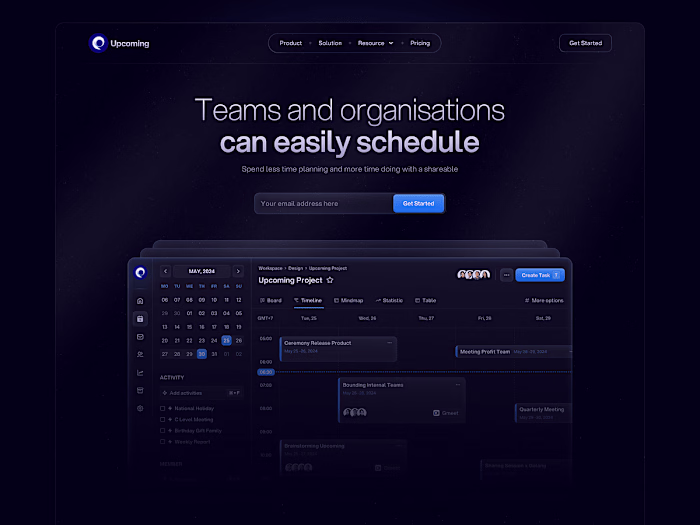 Team Tracking Website