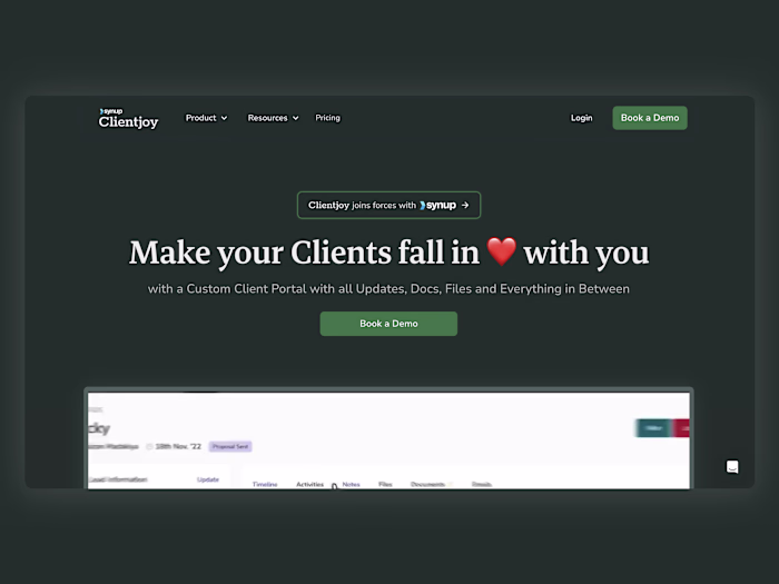 Clientjoy Webflow Design, Development and Maintenance
