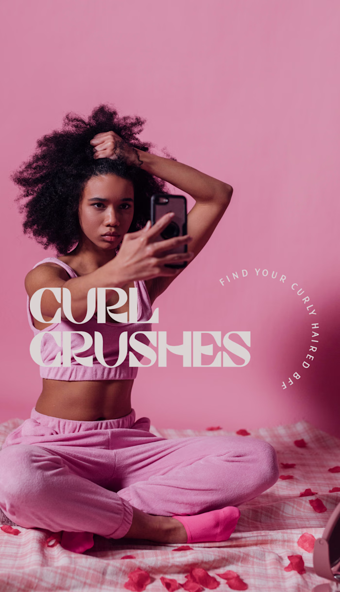 Curl Crushes - Brand Design