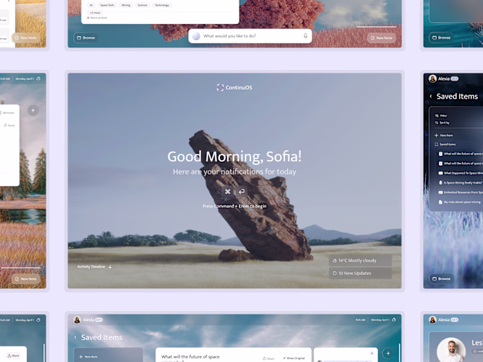 ContinuOS - AI Operating System Design