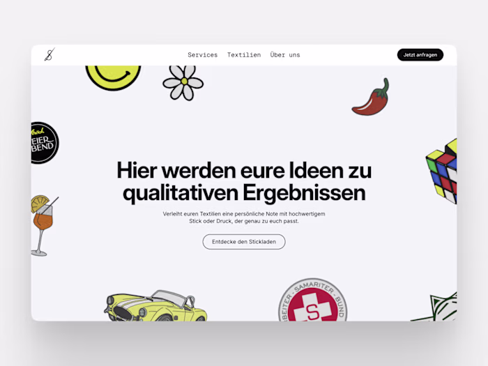 Full Website Concept & Build for Der Stickladen
