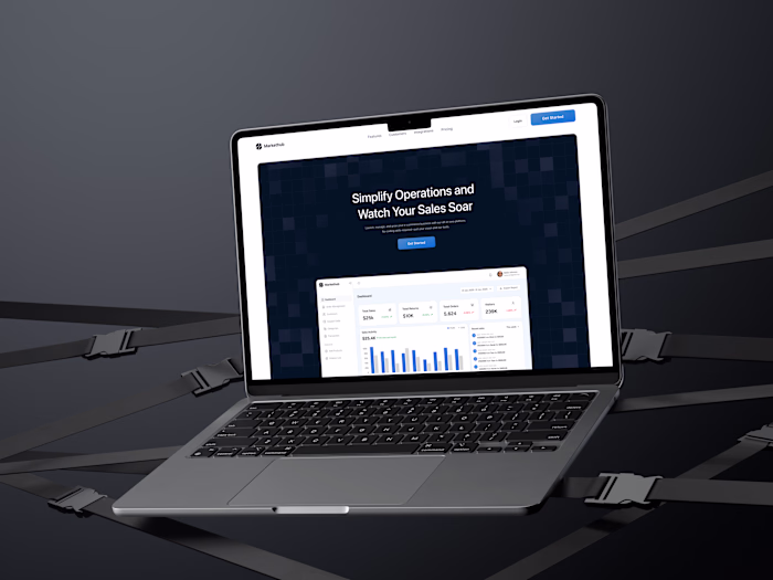 Markethub Figma to Framer Website Development