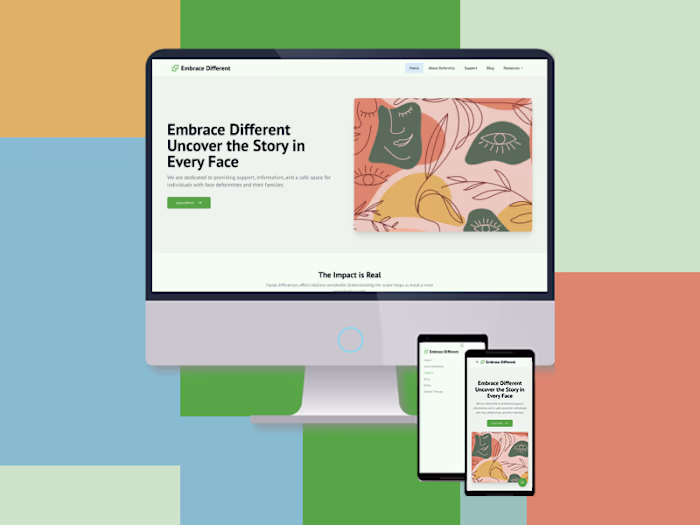 Embrace Different: A Supportive Digital Platform