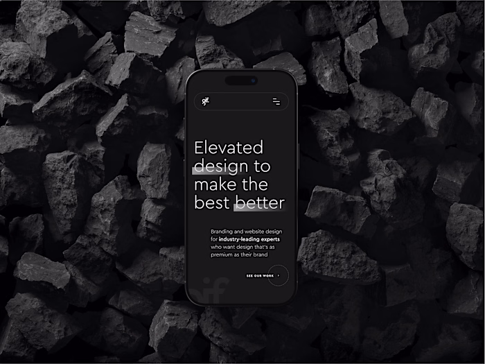 Design agency website