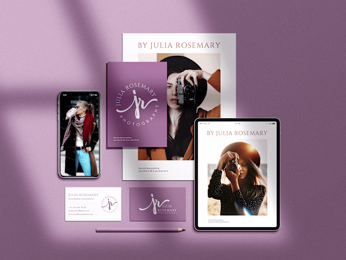 Julia Rosemary / Custom Logo for Photographer