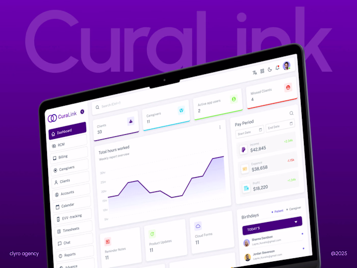 Comprehensive healthcare platform | SaaS UX/UI Design