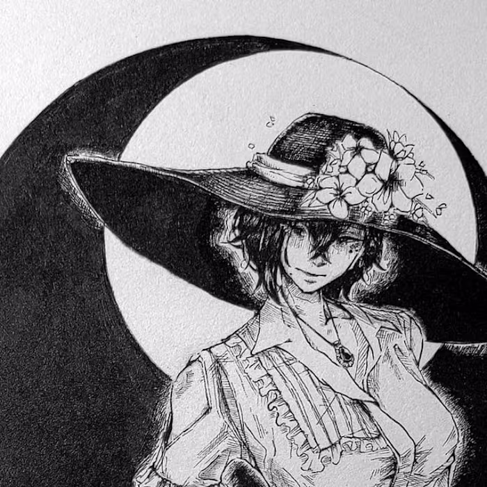 Black and White OC Design