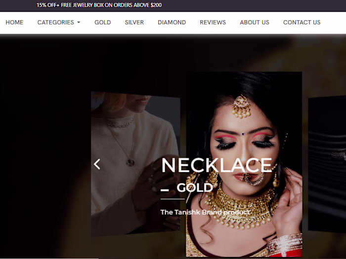 Jewellery Website