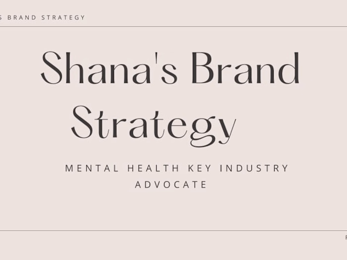 Personal Brand Strategy