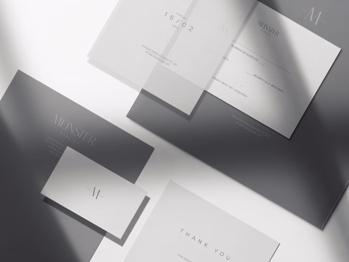 Meinster Atelier · Brand Identity