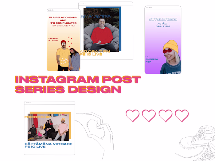 Instagram Post Series Design