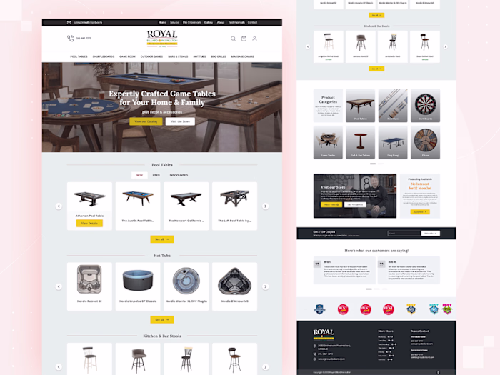 Royal E-Commerce Design