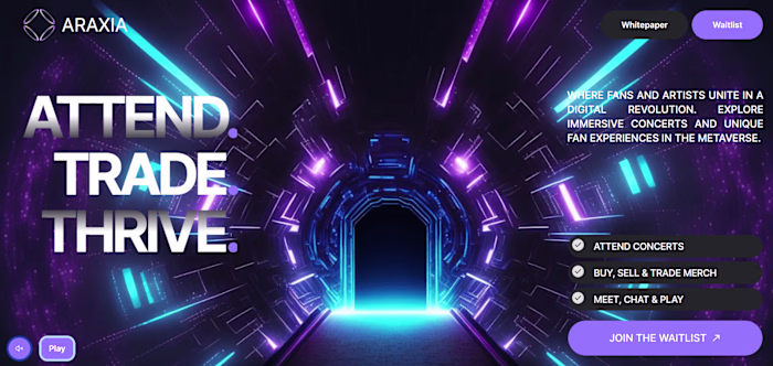 Araxia Ecosystem | A Metaverse of Concert Halls