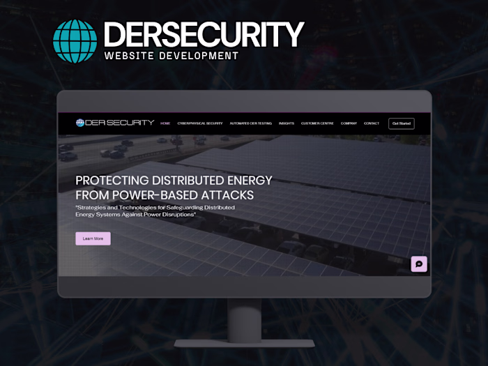 Dersec : Dersecurity website Redesign