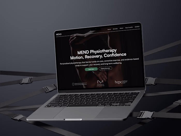 MEND Physiotherapy Website