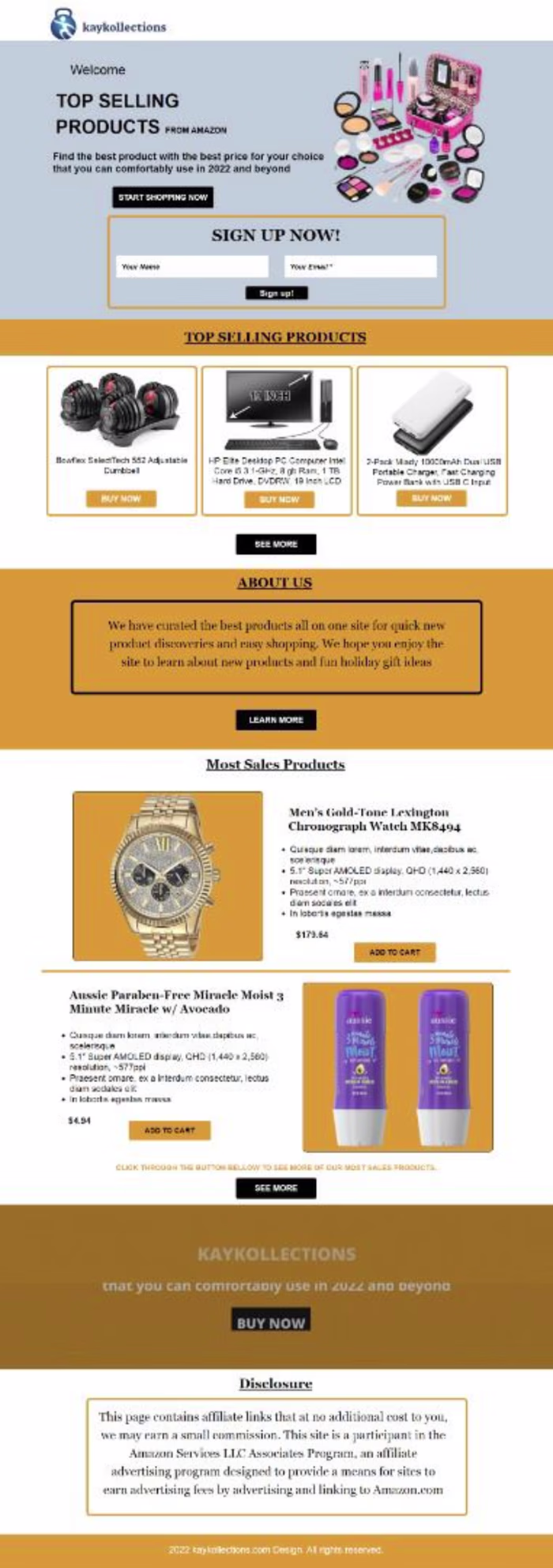 Landing Page Design Project
For this