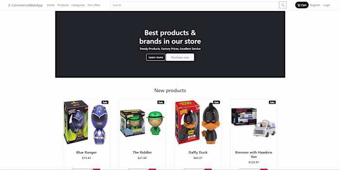 E-Commerce Website 🛒