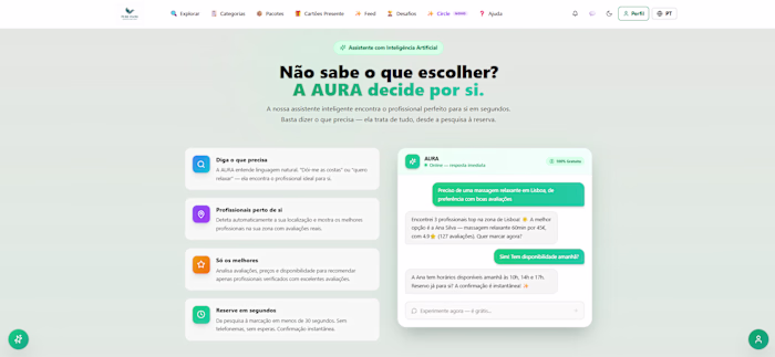 Aura AI Wellness Concierge Built