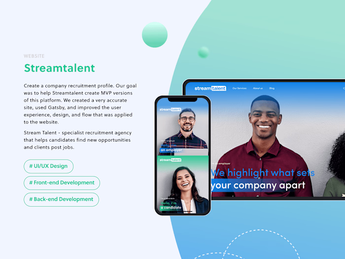 Website development and android application