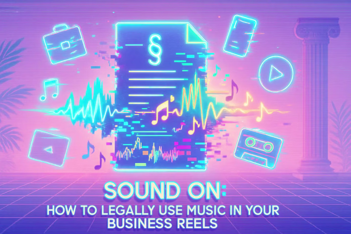 Sound On: How to Legally Use Music in Your Business Reels