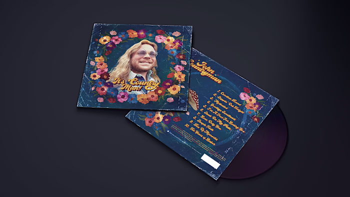 "It's Country, Man!" album cover for John Countryman 