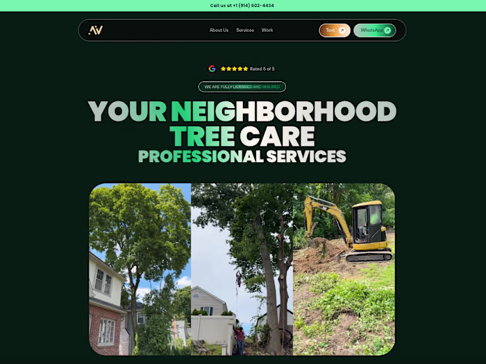 Angel’s V | Landscaping Tree Work & Design