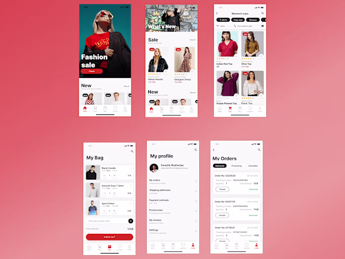 Designing an Ecommerce App