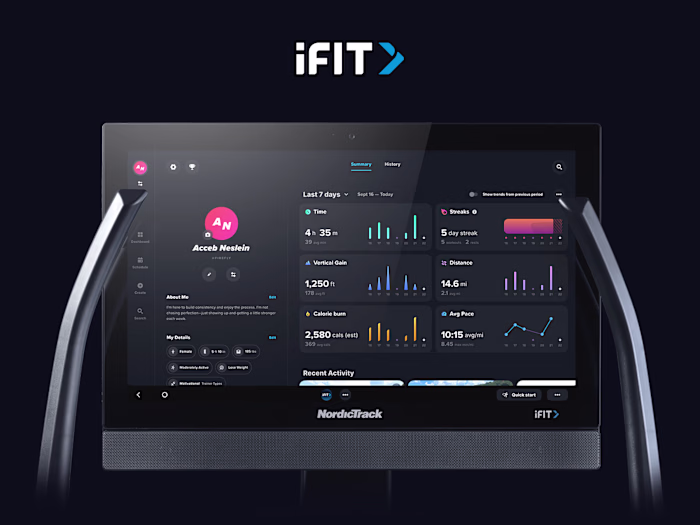 iFIT Profile Redesign