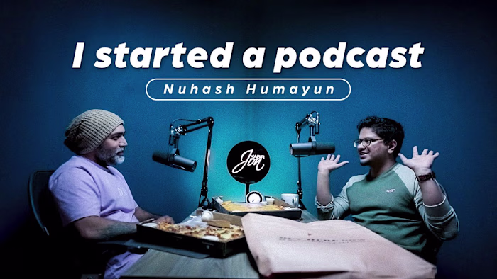 I started a podcast | Nuhash Humayun - YouTube