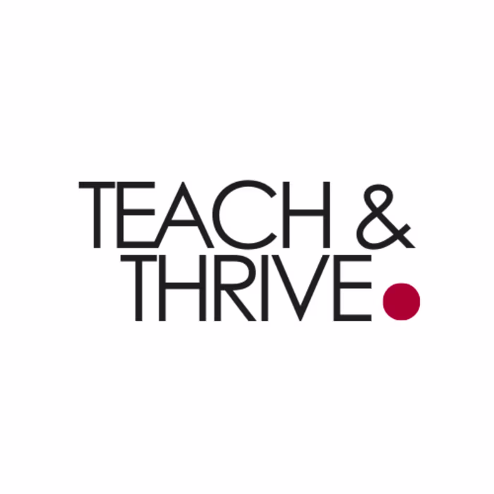 Teach & Thrive Campaign Logo