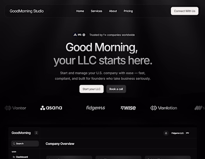 GoodMorning — High-Converting Landing Page